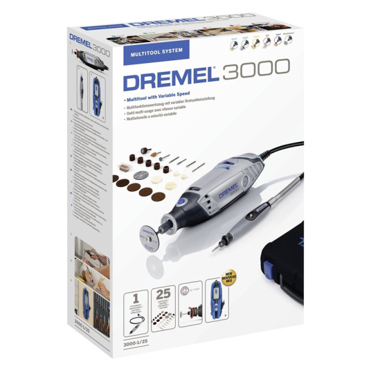 DREMEL 3000-1/25 Monikäyttöinen pyörivä työkalu