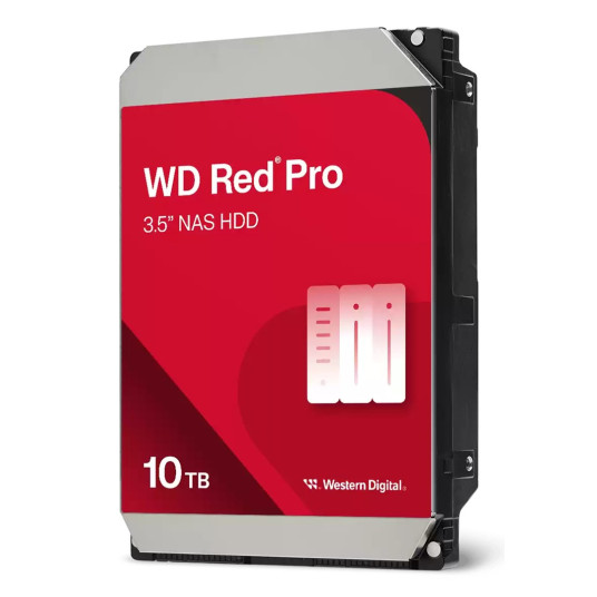 "WD Red Pro 10TB SATA 6Gb/s 512MB Cache Internal 8,9cm 3,5Zoll 24x7 7200rpm"