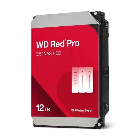 "WD Red Pro 12TB SATA 6Gb/s 512MB Cache Internal 8,9cm 3,5Zoll 7200rpm"