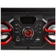 Audiocore AC875 Bazooka Kannettava Bluetooth-kaiutin Boombox 30W (20W + 5Wx2) IPX4 Roiskesuojattu / Radio / microSD / Aux-In / USB / Valaistus / Mic Port