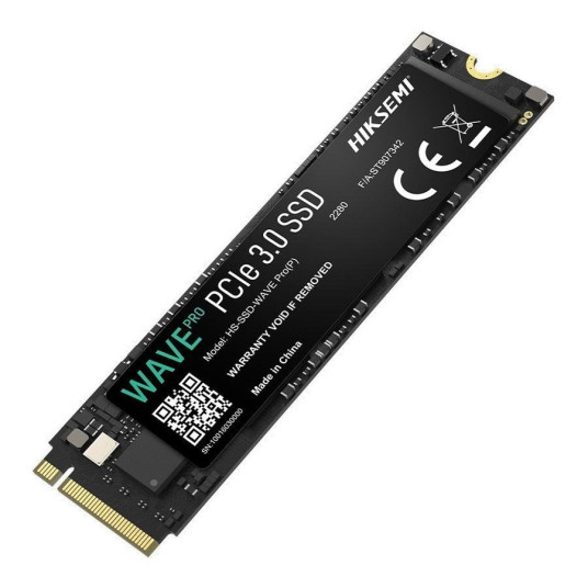 HIKSSEMI Wave Pro (P) 256GB PCIe Gen3x4 NVMe M.2 2280 (3230/1240MB/s) 3D TLC SSD-levy