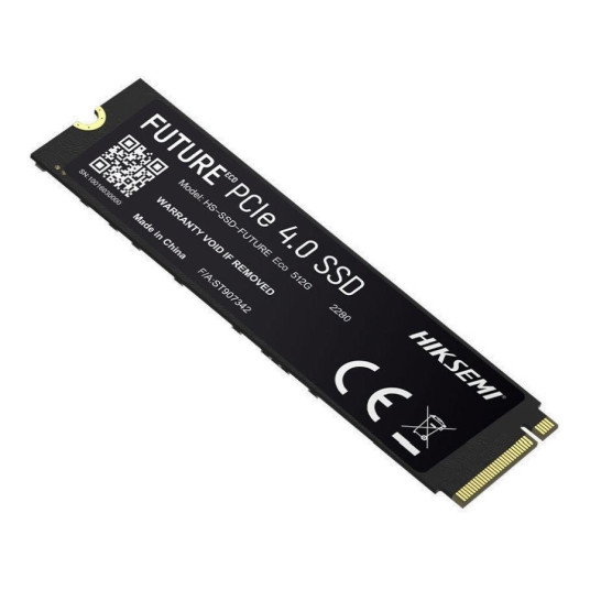 HIKSSEMI FUTURE eco 2TB M.2 PCIe Gen4x4 NVMe 2280 (4850/4450MB/s) 3D TLC SSD-levy M.2 PCIe Gen4x4 NVMe 2280 (4850/4450MB/s)