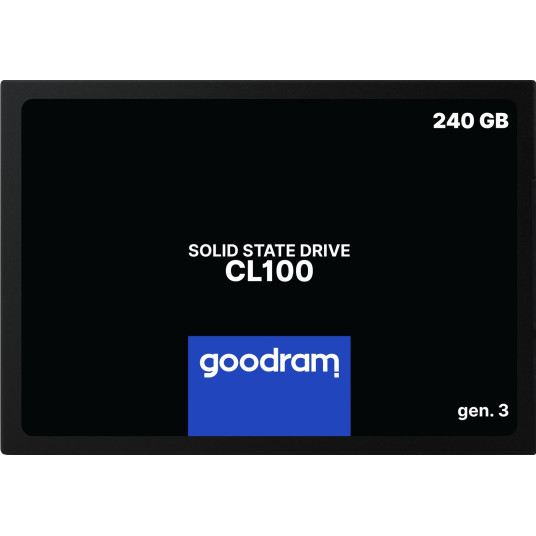 GOODRAM CL100 Gen. 3 240GB SATA III 2,5 SSD-levy (SATA III)