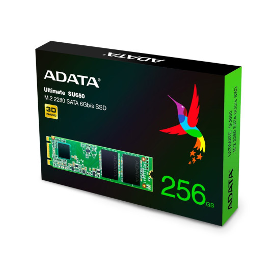 "ADATA Ultimate SU650 M.2" 256 GB Serial ATA III 3D NAND -muistitikku