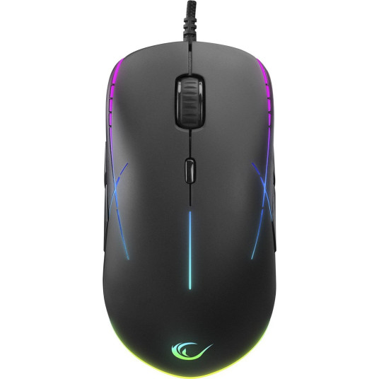 RAMPAGE GAMING MOUSE 6400DPI RGB MACRO 9 AVAIN