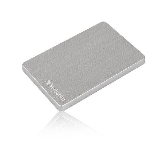 Verbatim Store 'n' Go ALU Slim ulkoinen kiintolevy 1 TB 2,5" USB 3.2 Gen 1 Type-C (3.1 Gen 1) Hopea