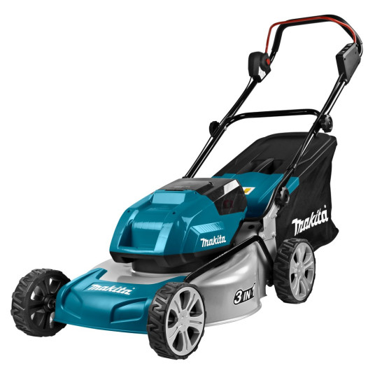 Makita DLM460PT2 ruohonleikkurin työntöakku, musta, sininen, harmaa