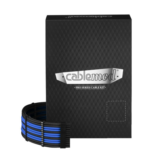 CableMod PRO ModMesh RT ASUS/Seasonic/Phanteks kaapelisarjat - musta/sininen