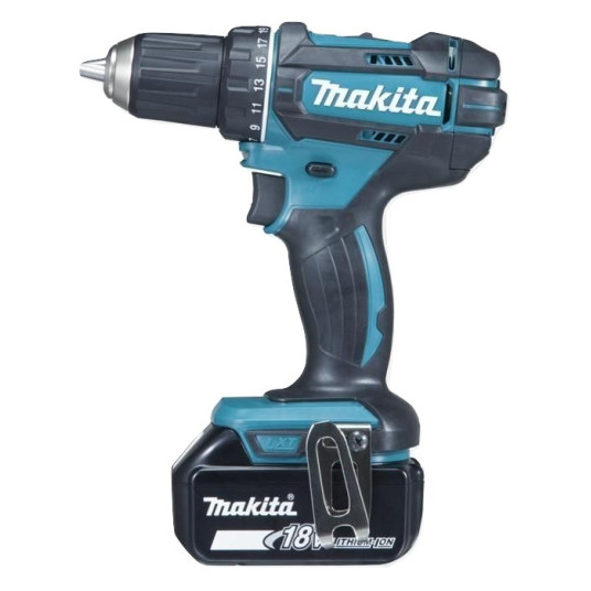 Makita DDF482RFJ porakone 1900 RPM Musta, sininen 1,5 kg