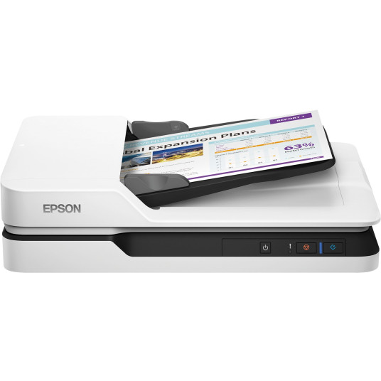 Epson WorkForce DS-1630-alustaskanneri 1200 x 1200 DPI A4 Musta, valkoinen