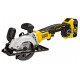 DEWALT DCS571P2 Kannettava pyörösaha 115 mm 2x XR 18V 5Ah T-STAK II musta, keltainen