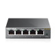 TP-Link TL-SG105E Hallittu L2 Gigabit Ethernet (10/100/1000) Musta