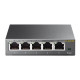 TP-Link TL-SG105E Hallittu L2 Gigabit Ethernet (10/100/1000) Musta