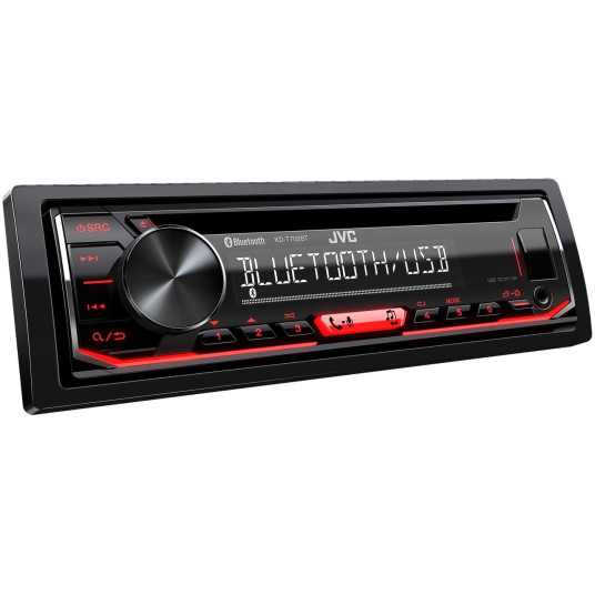 JVC KD-T702BT Musta 200 W Bluetooth