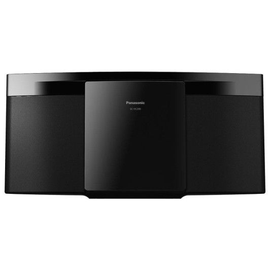 Panasonic SC-HC200 Home Audio Micro System 20 W Musta