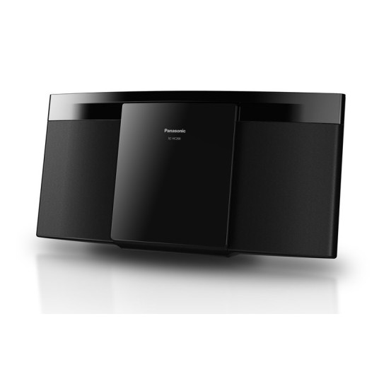 Panasonic SC-HC200 Home Audio Micro System 20 W Musta