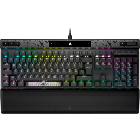 Corsair K70 MAX RGB magneetti-mekaaninen pelinäppäimistö, RGB-valaistus - ISO UK