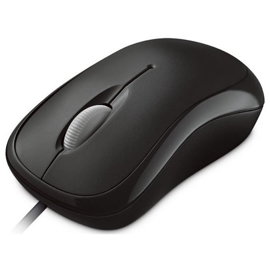 Microsoft Kabel Basic Optical Mouse musta