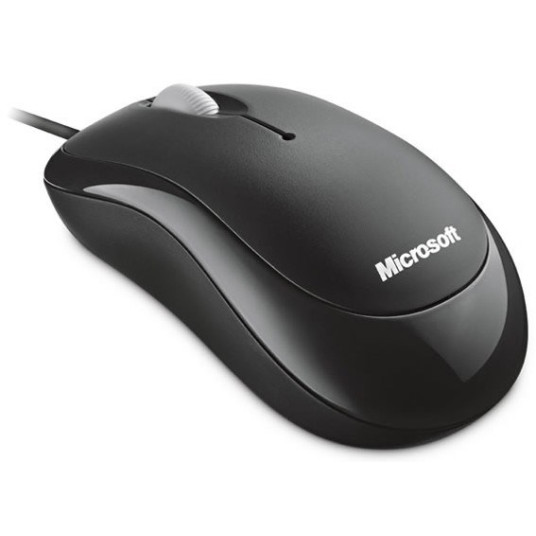 Microsoft Kabel Basic Optical Mouse musta