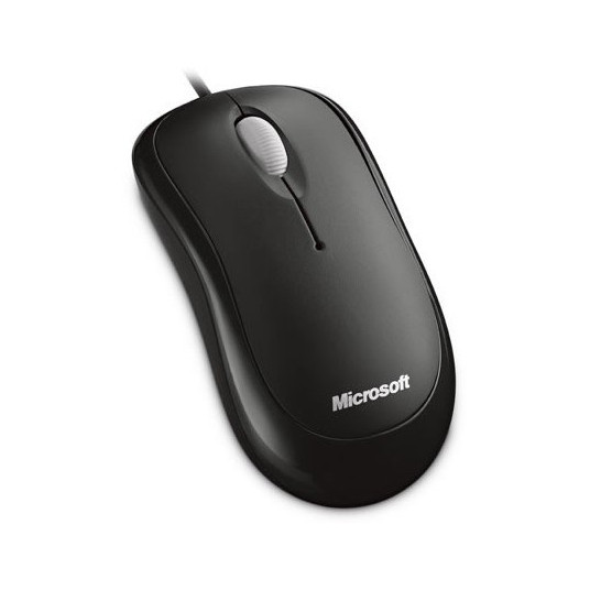 Microsoft Kabel Basic Optical Mouse musta