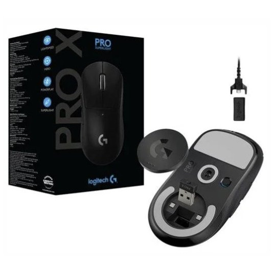 Hiiri Logitech G Pro X Superlight Optical Gaming Mouse Black