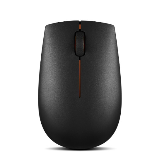 Lenovo | Wireless Compact Mouse | 300 | Optical Mouse | 2.4 GHz Wireless via Nano USB | Black | 1 year(s)