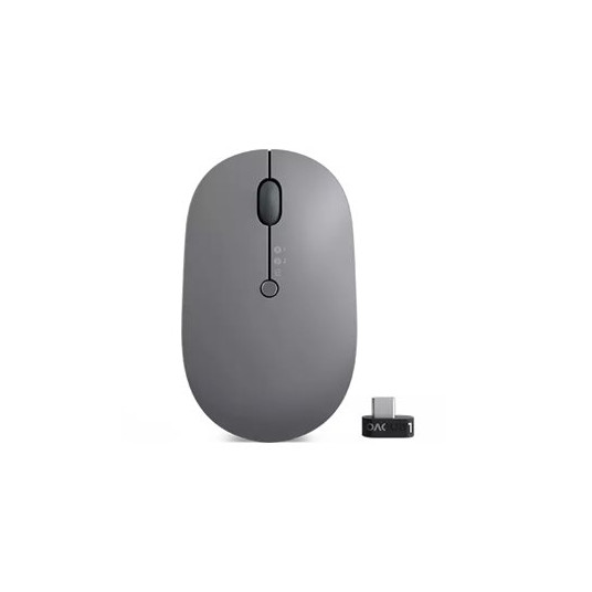 Lenovo | Go Wireless Multi-Device Mouse | Storm Grey