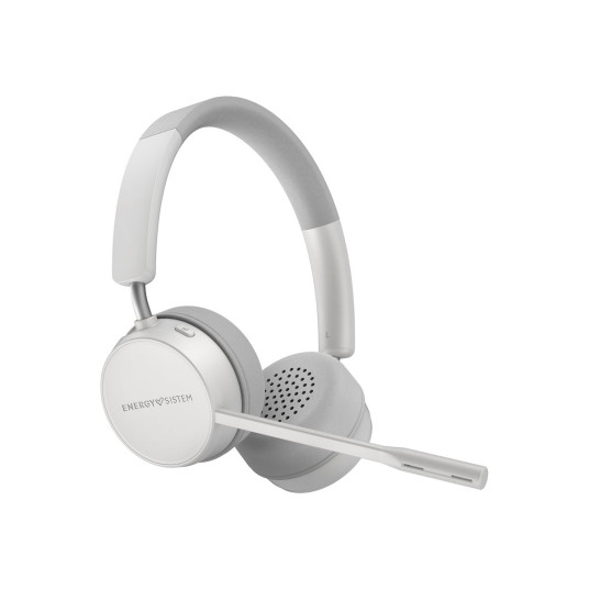 Energy Sistem Wireless Headset Office 6 White (Bluetooth 5.0, HQ Voice Calls, Quick Charge) | Energy Sistem | Headset | Office 6 | Wireless | Over-Ear | Wireless