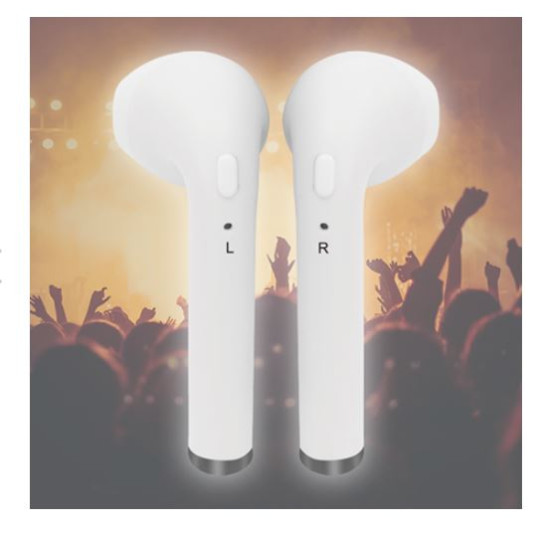 Kuulokkeet Denver TWE-36 MK3 White