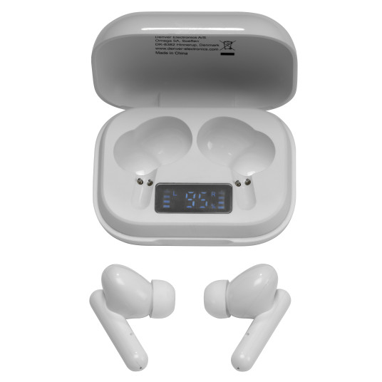 Kuulokkeet Denver TWE-38 White