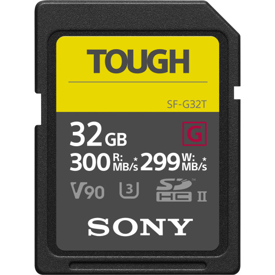 Sony memory card SDHC 32GB Tough C10 UHS-II U3 V90