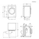 Pesukone-kuivausrumpu ELECTROLUX EW7W2481E
