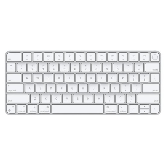 Keyboard Apple Magic Keyboard with Touch ID, RUS, hõbe