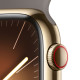 Älykello Apple Watch Series 9 GPS + Cellular 45mm Gold Stainless Steel Case with Clay Sport Band - M/L MRMT3ET/A