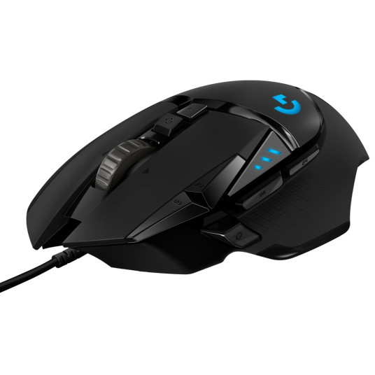 Hiiri Logitech G502 Hero Optical Gaming Mouse Black