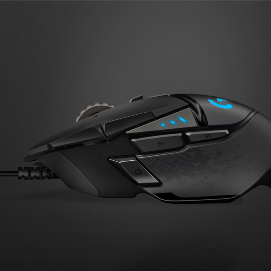 Hiiri Logitech G502 Hero Optical Gaming Mouse Black