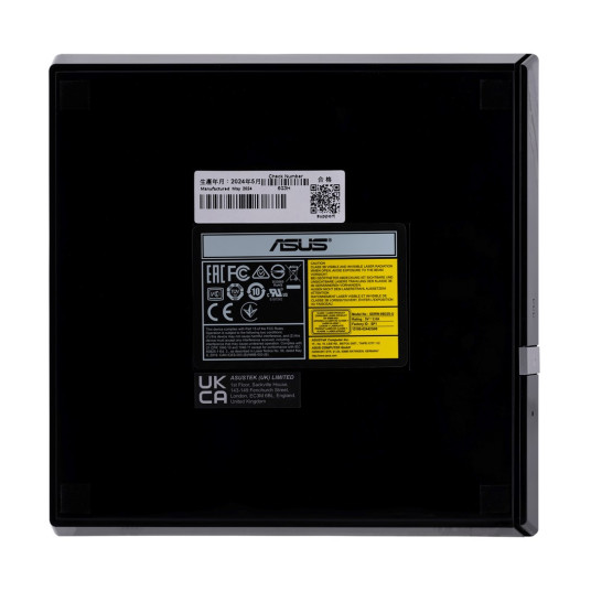 SDRW-08D2S-U Lite Slim DVD ulkoinen tallennin USB musta