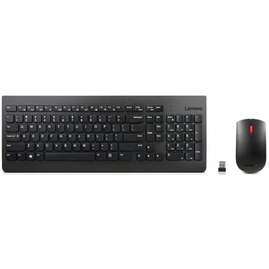 LENOVO ESSENTIAL WIRELESS KEYBOARD &amp; MOUSE U.S. ENGLISH WITH EURO SYMBOL