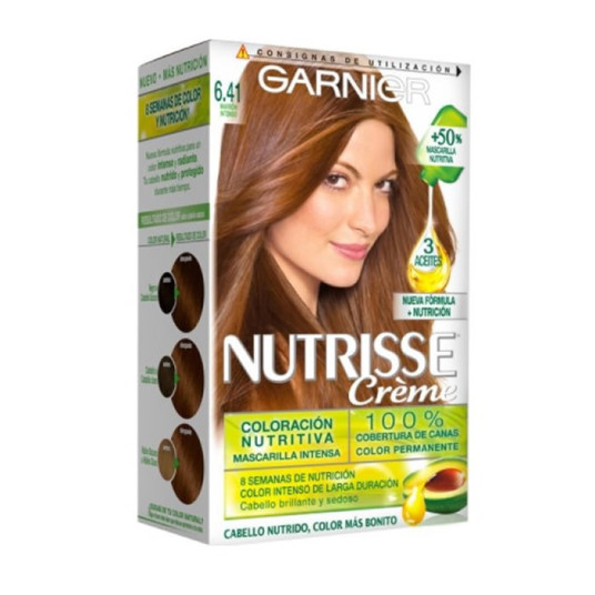 Garnier Nutrisse Creme Nourishing Color 6.41 Intense Brown