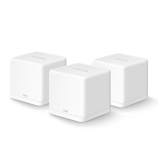 Langaton reititin|MERCUSYS|langaton reititin|3-pack|1300 Mbps|Mesh|IEEE 802.11a|IEEE 802.11b/g|IEEE 802.11n|IEEE 802.11ac|HALOH30G(3-PACK)