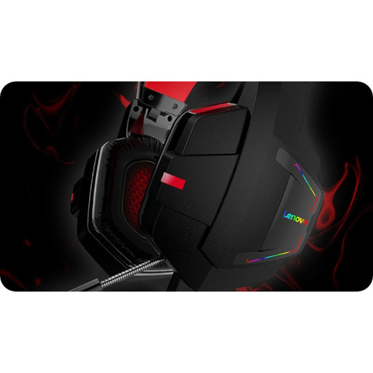 Kuulokkeet Lenovo HU85 Gaming Headset Black