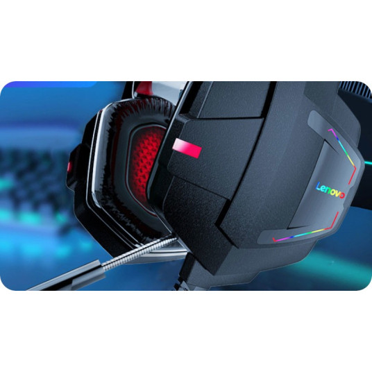 Kuulokkeet Lenovo HU85 Gaming Headset Black