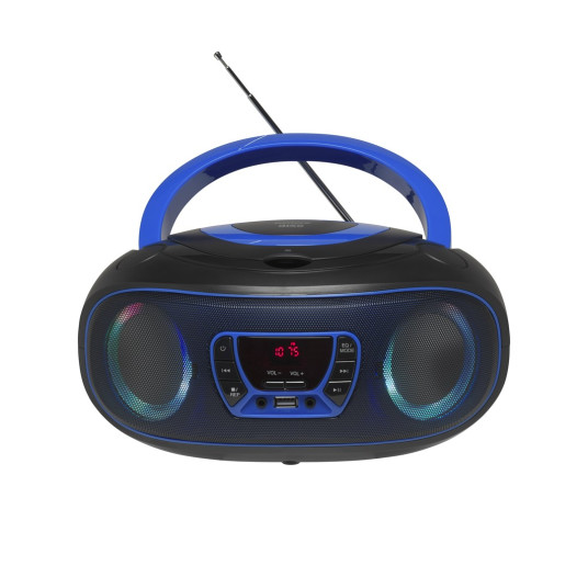 Denver TCL-212BT BLUE Kannettava CD-soitin musta, sininen, sininen