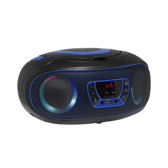 Denver TCL-212BT BLUE Kannettava CD-soitin musta, sininen, sininen