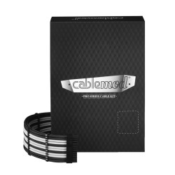 CableMod PRO ModMesh RT ASUS/Seasonic/Phanteks kaapelisarjat - musta/valkoinen
