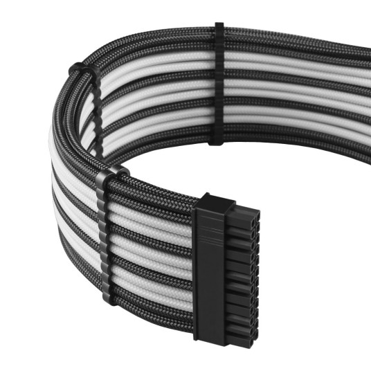 CableMod PRO ModMesh RT ASUS/Seasonic/Phanteks kaapelisarjat - musta/valkoinen