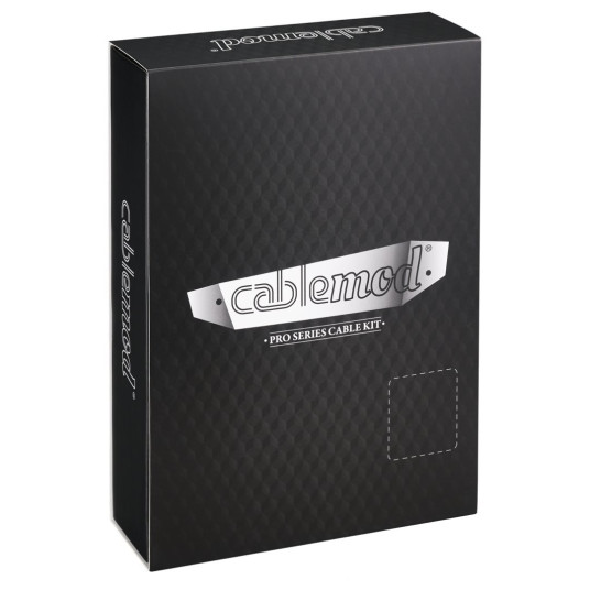 CableMod PRO ModMesh RT ASUS/Seasonic/Phanteks kaapelisarjat - musta/valkoinen