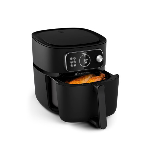 Philips XXL Airfryer | HD9876/90 Ovi | Power 2200 W | Capacity 8.3 L | Black