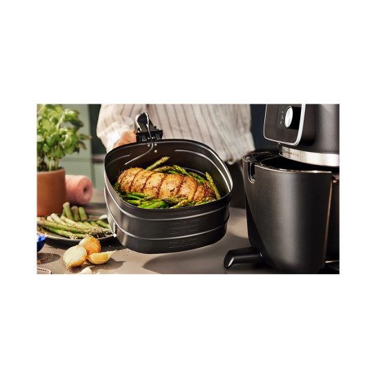 Philips XXL Airfryer | HD9876/90 Ovi | Power 2200 W | Capacity 8.3 L | Black