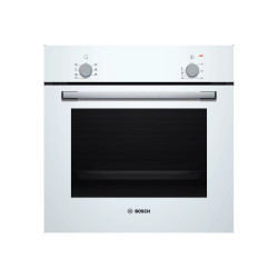 Bosch-uuni | HBF010BV1S | 66 L | Sähköinen | Manuaalinen | Säätönuppi | Korkeus 59,5 cm | Leveys 59,4 cm | Valkoinen | Valkoinen